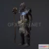 1189760 - PBR Game 3D Model - Warlock