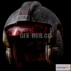 1189770 - PBR Game 3D Model - Wasteland Helmet