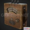 1189800 - PBR Game 3D Model - Weston Voltmeter PBR