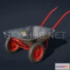 1189810 - PBR Game 3D Model - Wheelbarrow