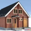 1189888 - PBR Game 3D Model - Wooden House High Poly