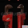 1189924 - PBR Game 3D Model - Wrench PBR