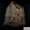 1189938 - PBR Game 3D Model - WW2 German Transceiver