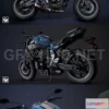 1189968 - PBR Game 3D Model - Yamaha FZ-07