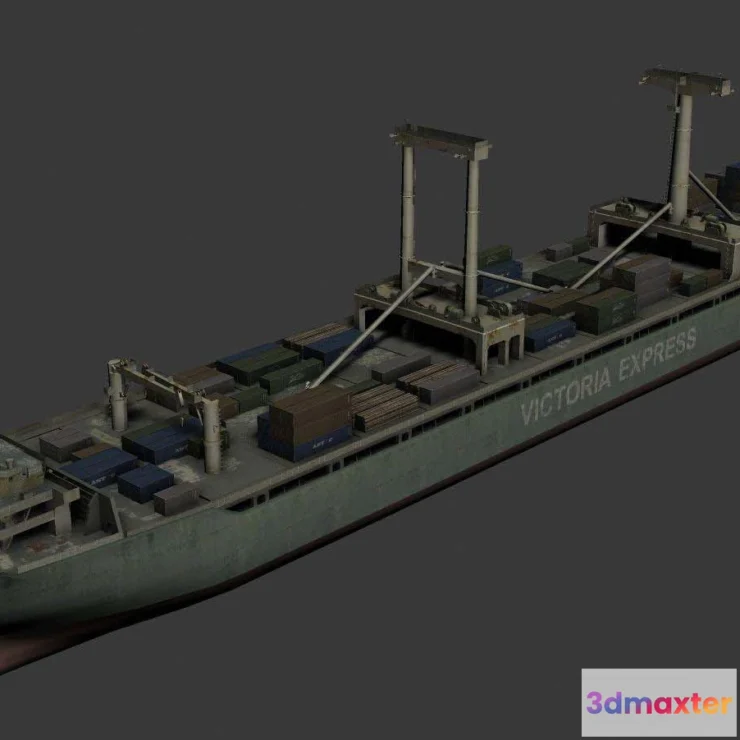 1513698 - ships 3d models - Cargo ship - Cargo ship 2 3D Max