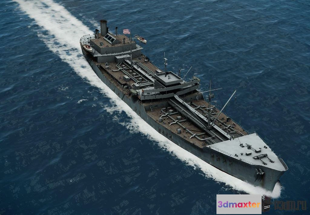 1513706 - ships 3d models - Cimmaron class tanker - Cimmaron class tanker 3D Max