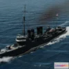 1513708 - ships 3d models - Clemson Destroyer - Clemson Destroyer 3D Max