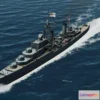 1513718 - ships 3d models - Dido Light Cruiser - Dido Light Cruiser 3D Max