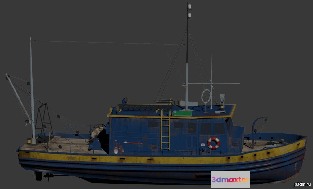 1513722 - ships 3d models - Diving Boat - divingboat 3D Max