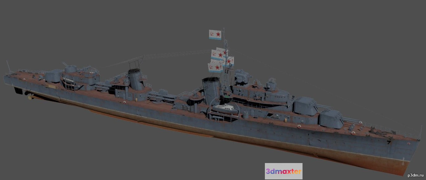 1513762 - ships 3d models - Kiev 1939 - Kiev_1939 3D Max