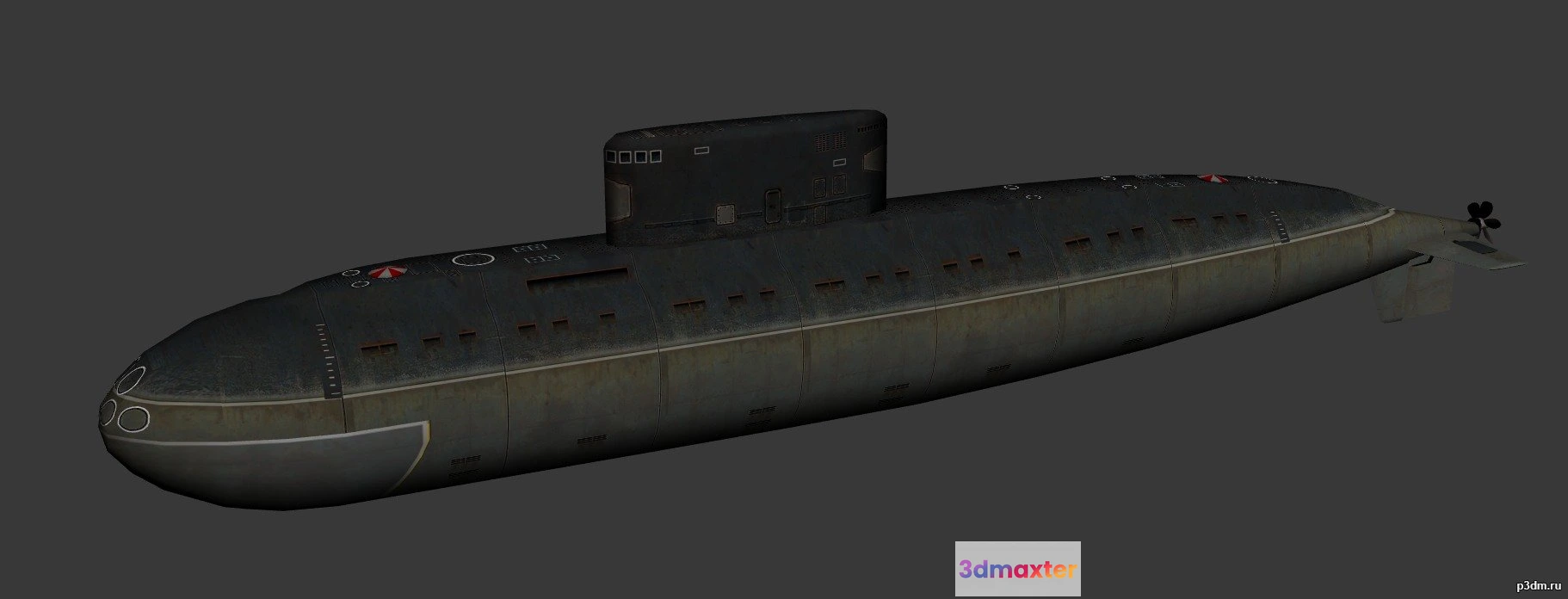 1513764 - ships 3d models - Kilo-class submarine - kilo 3D Max