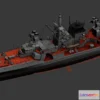 1513772 - ships 3d models - Kresta II-class cruiser - kresta2 3D Max