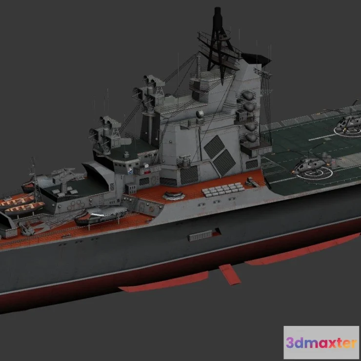 1513802 - ships 3d models - MOSKVA ASW cruisers - moskva 3D Max