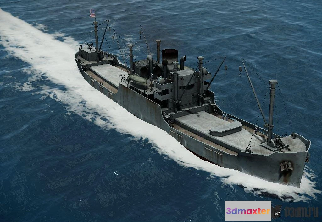 1513806 - ships 3d models - N3SA1 Small Merchant - N3SA1 Small Merchant 3D Max