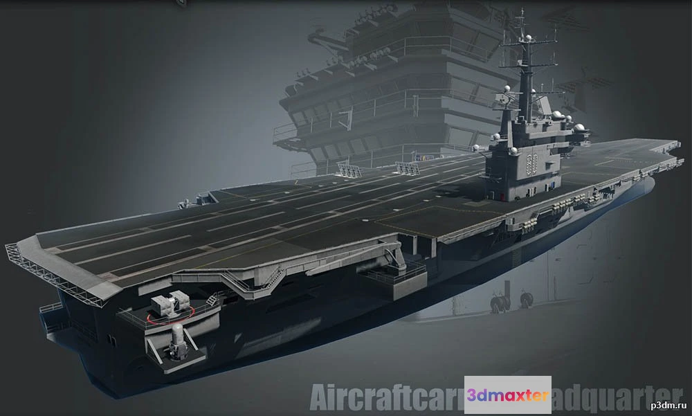 1513814 - ships 3d models - Nimitz - aircraft carrier 3D Max