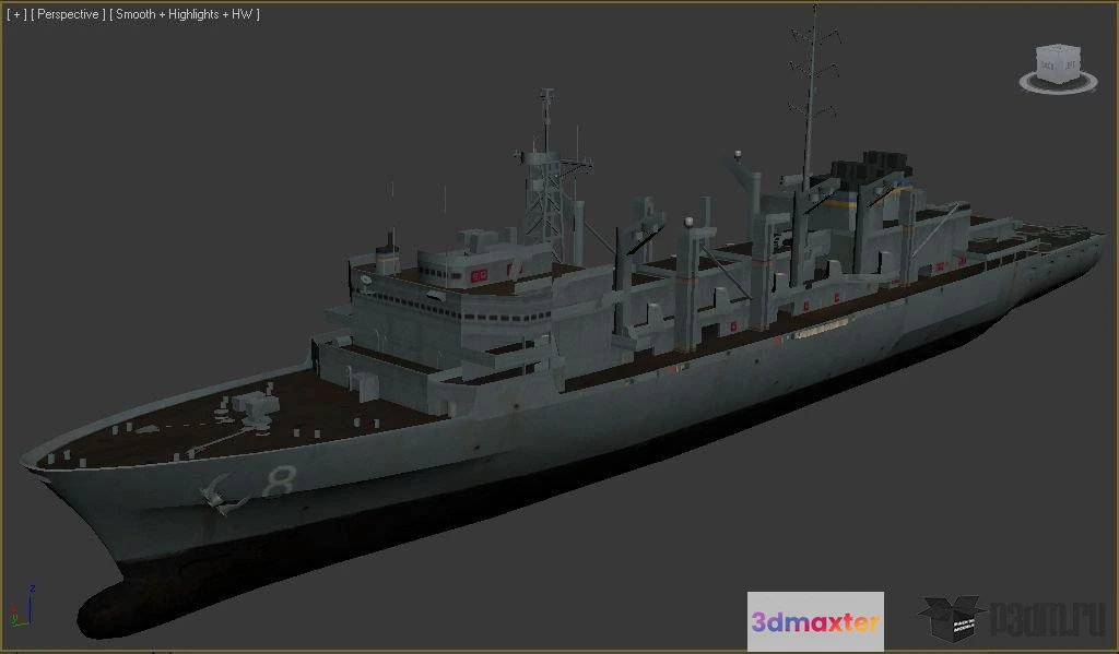 1513844 - ships 3d models - Refueller USS - 1429048725_refueller-uss_p3dm.ru 3D Max