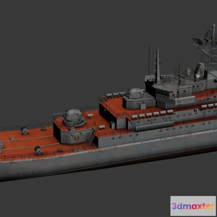 1513852 - ships 3d models - Ropucha-class landing ship - ropucha 3D Max