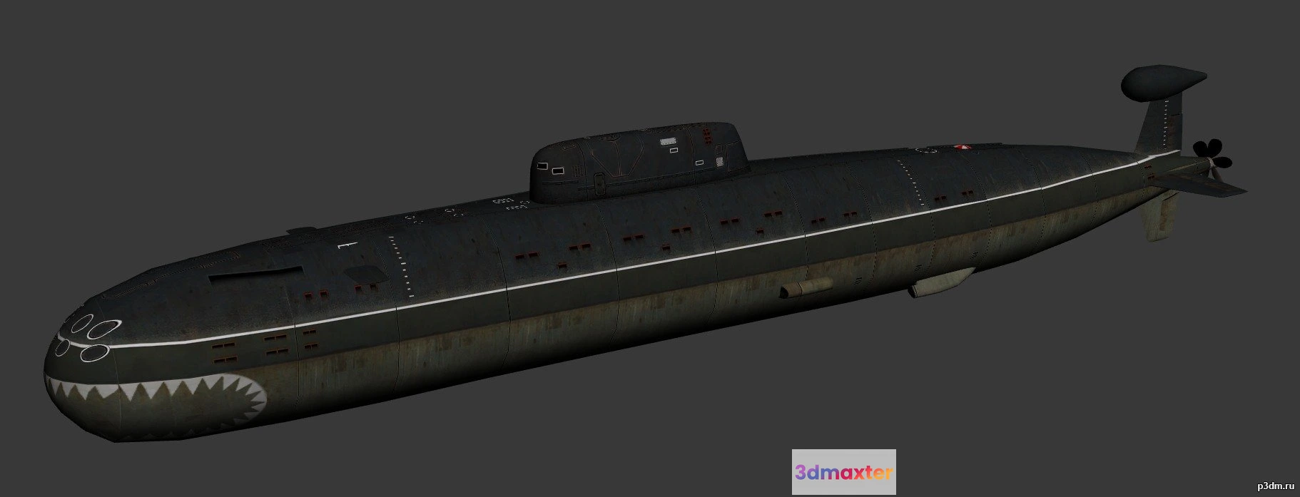 1513864 - ships 3d models - Sierra class submarine - sierra 3D Max