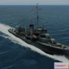 1513870 - ships 3d models - Somers destroyer - Somers destroyer 3D Max