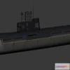 1513880 - ships 3d models - Tango Class Submarine - tango 3D Max