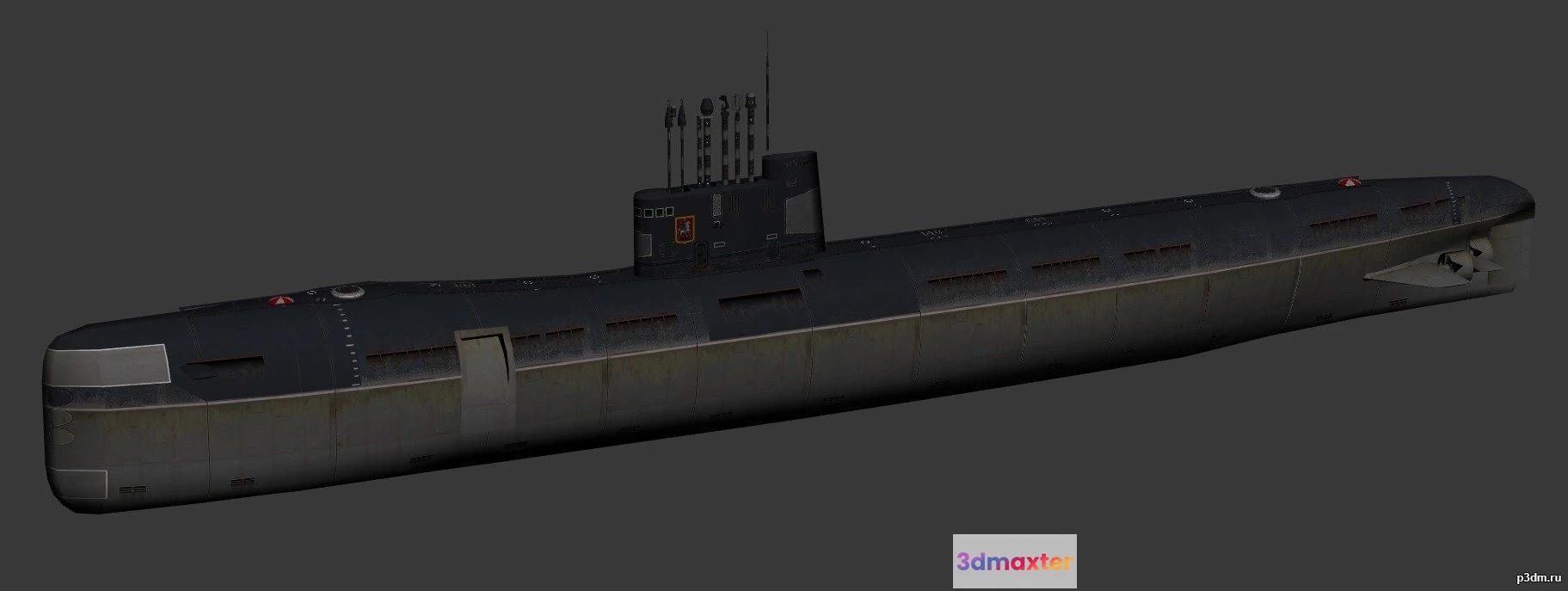1513880 - ships 3d models - Tango Class Submarine - tango 3D Max