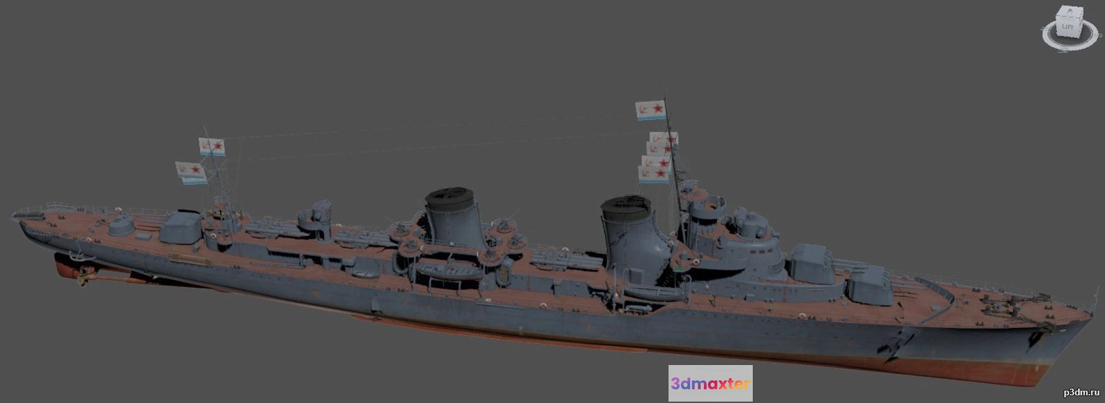 1513882 - ships 3d models - Tashkent 1942 - Tashkent_1942 3D Max