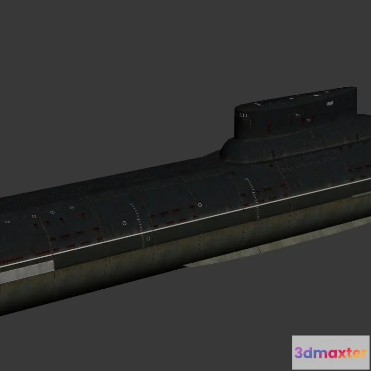 1513898 - ships 3d models - Typhoon-class submarine - typhoon 3D Max