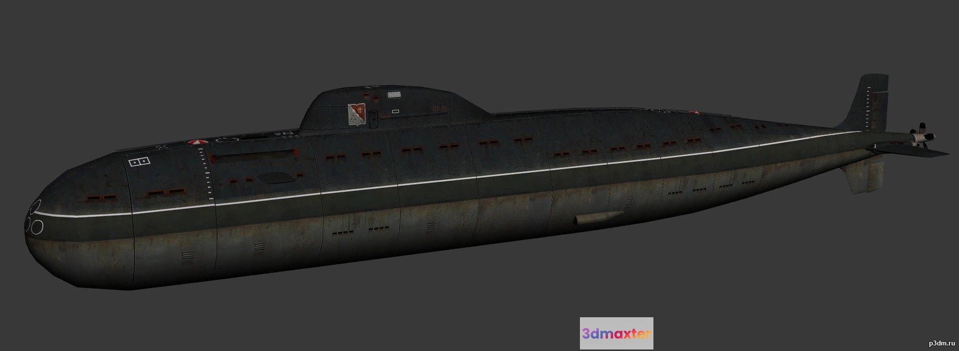 1513918 - ships 3d models - Victor I class submarine - victor1 3D Max