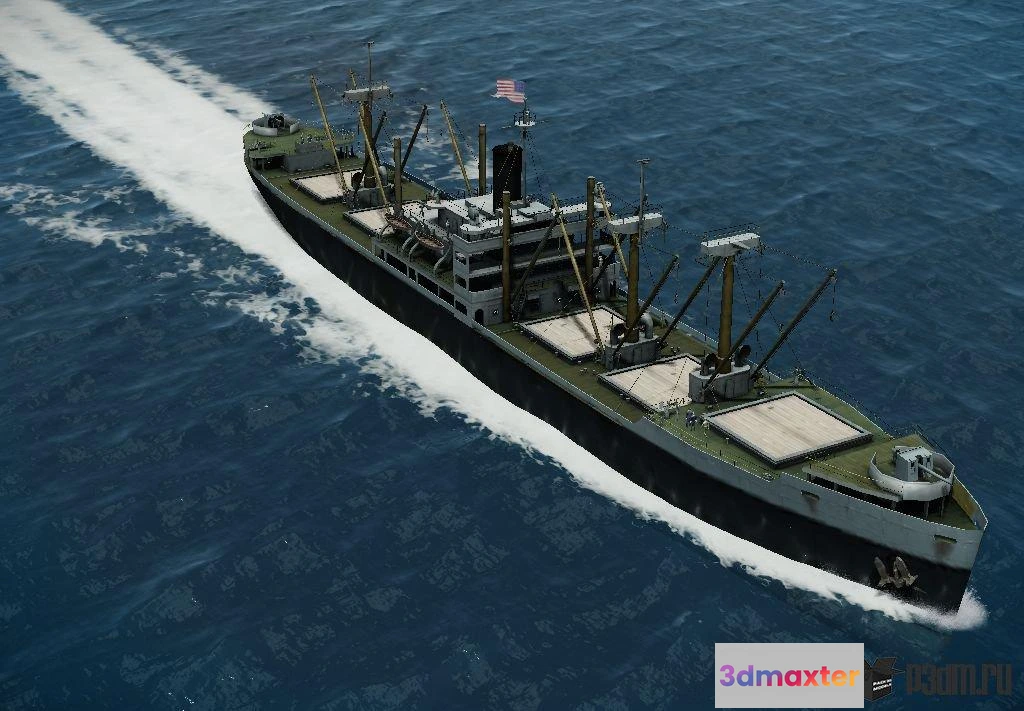 1513924 - ships 3d models - Victory Cargo - Victory Cargo 3D Max