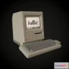 1518990 - PBR Game 3D Models - Apple Macintosh 128k retro computer 3D Max