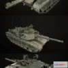 1519000 - PBR Game 3D Models - AS - M1A2 Abrams Main Battle Tank k1gV6 3D Max