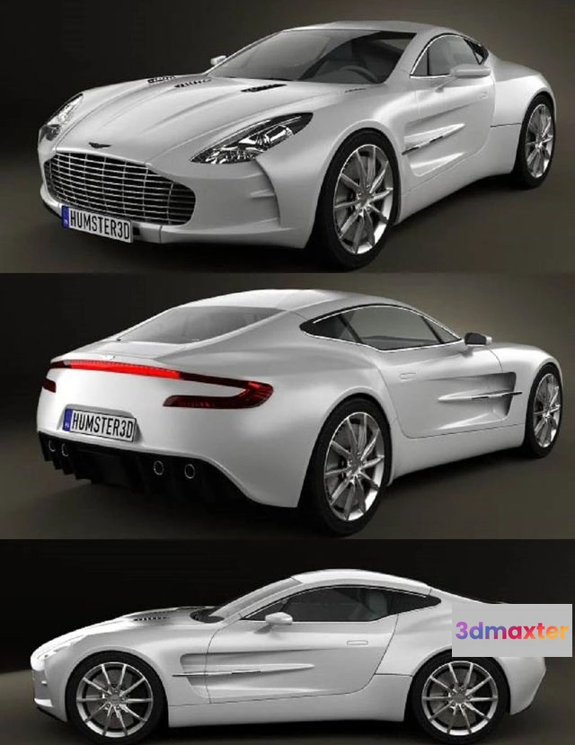 1519014 - PBR Game 3D Models - Aston Martin One-77 2010 3D Max