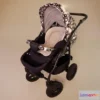 1519018 - PBR Game 3D Models - Baby Stroller Pram 3D Max