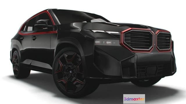 1519036 - PBR Game 3D Models - BMW XM Label Red G09 2023 3D Max