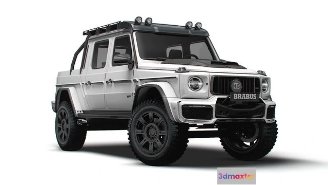 1519048 - PBR Game 3D Models - Brabus 800 Adventure XLP Superwhite 2022 3D Max