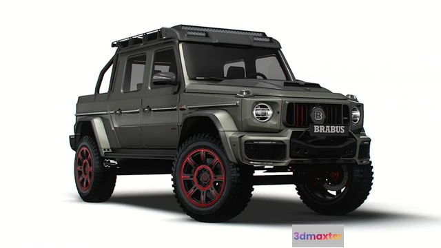 1519050 - PBR Game 3D Models - Brabus 900 XLP One of Ten 2023 3D Max