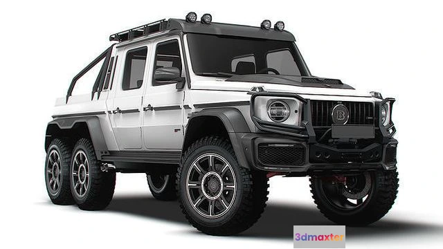 1519052 - PBR Game 3D Models - Brabus XLP 800 6×6 Adventure 2023 3D Max