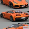 1519076 - PBR Game 3D Models - Chevrolet Corvette ZR1 C7 2018 3D Max