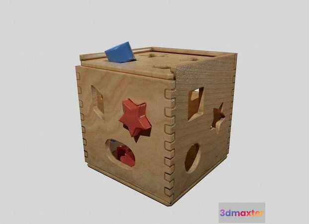 1519092 - PBR Game 3D Models - Children Toy Shapes 3D Max