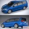 1519100 - PBR Game 3D Models - Chrysler Voyager 2020 3D Max