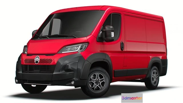 1519116 - PBR Game 3D Models - Citroen Jumper Van L1H1 2024 3D Max