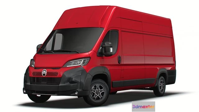 1519124 - PBR Game 3D Models - Citroen Jumper Van L4H3 2024 3D Max