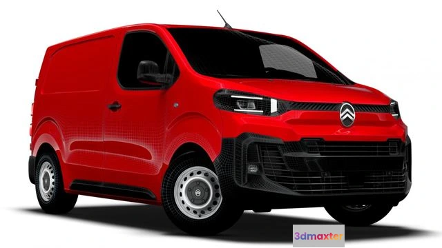 1519126 - PBR Game 3D Models - Citroen Jumpy Van L1 2024 3D Max