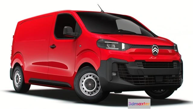 1519128 - PBR Game 3D Models - Citroen Jumpy Van L2 2024 3D Max