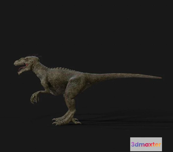 1519150 - PBR Game 3D Models - Dinosaurs Velociraptor Hybrid 3D Max