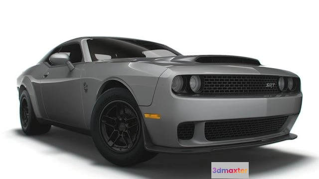 1519152 - PBR Game 3D Models - Dodge Challenger SRT Demon 170 LC 2023 3D Max