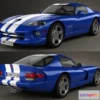 1519172 - PBR Game 3D Models - Dodge Viper GTS 1998 3D Max