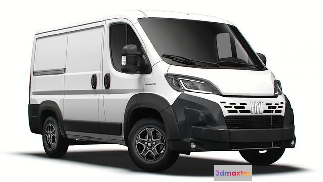 1519220 - PBR Game 3D Models - Fiat Ducato Van L1H1 2024 3D Max