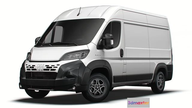 1519222 - PBR Game 3D Models - Fiat Ducato Van L2H2 2024 3D Max