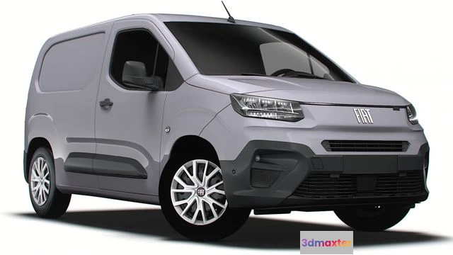 1519228 - PBR Game 3D Models - Fiat E Doblo Van LWB 2024 3D Max